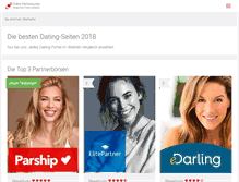 Tablet Screenshot of online-partnersuche.de